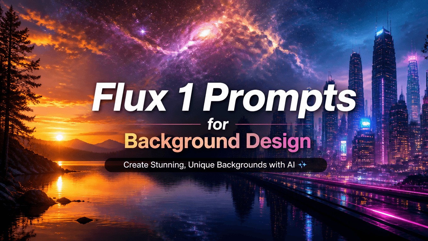 Top 10 Flux 1 Prompts for Stunning Background Design 2025