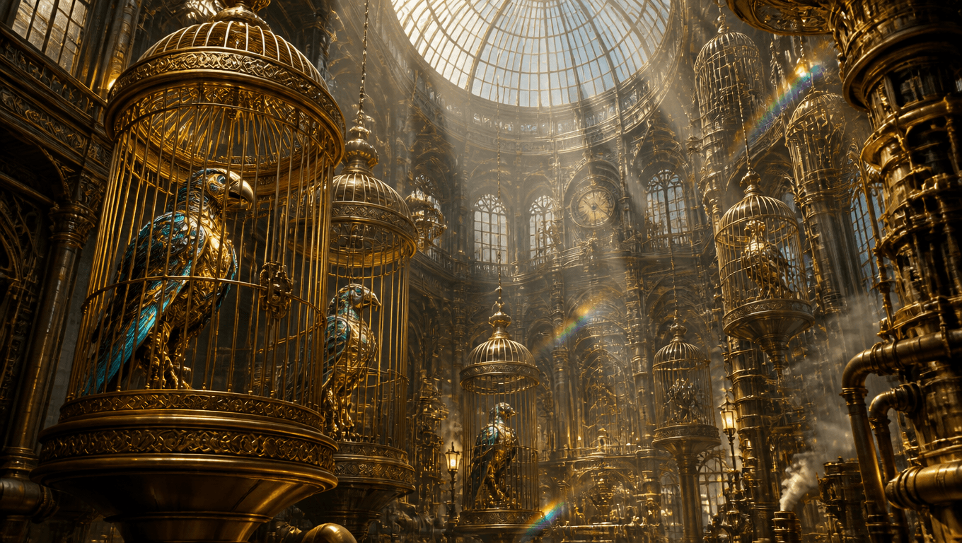 Steam-Powered Aviary