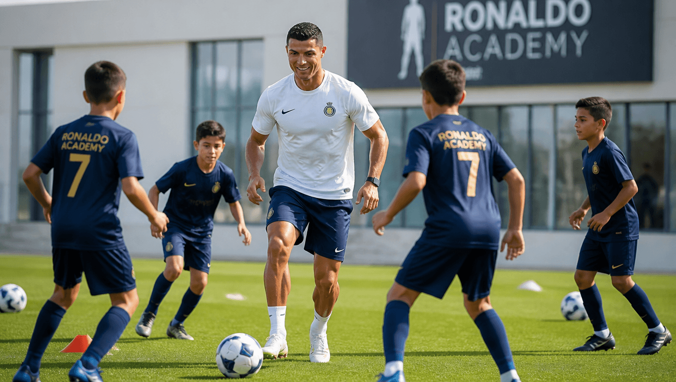 Cristiano Ronaldo Training Youth