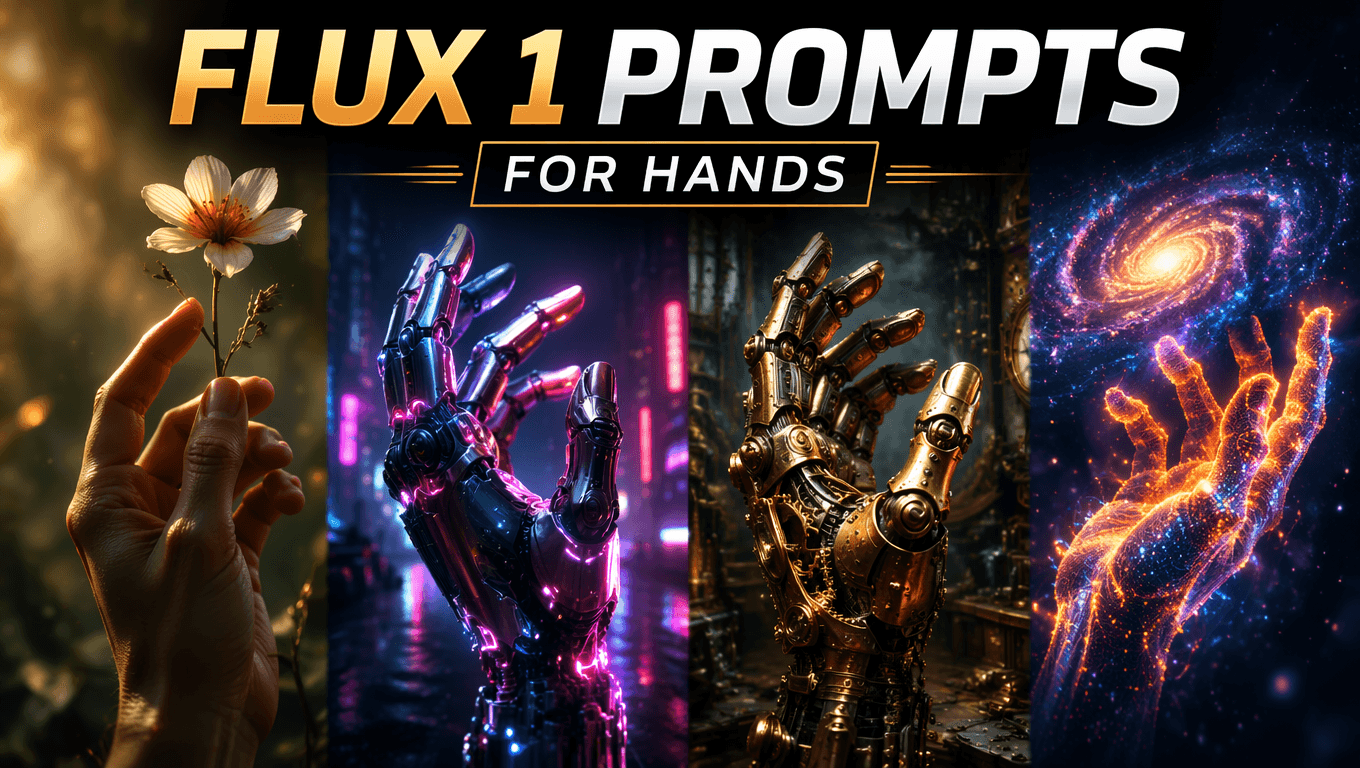 Top 10 Flux 1 Prompts for Hands: Stunning AI Art Guide 2026