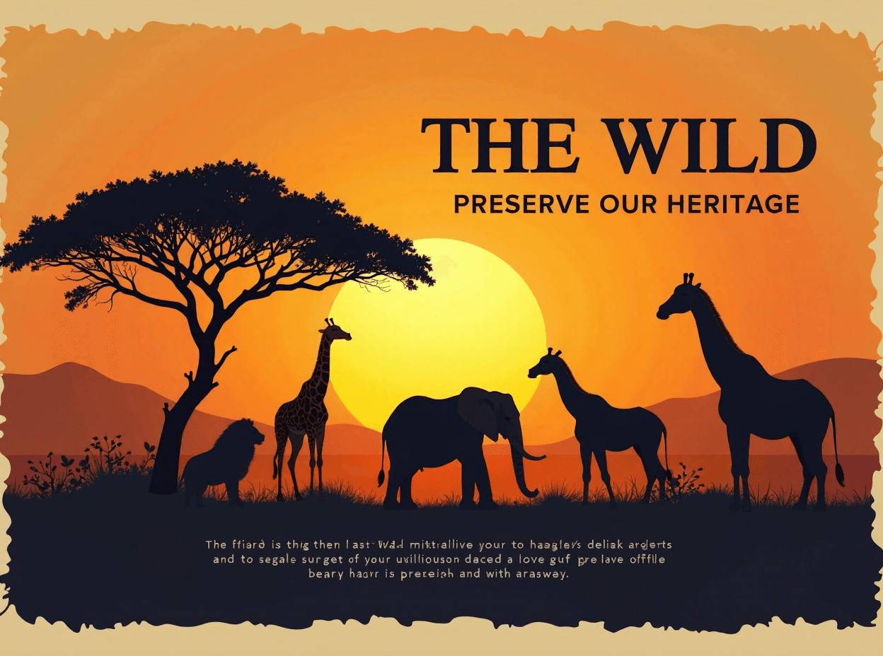Wildlife Preservation Poster