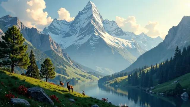 How to Create Flux Realistic Fantasy Landscapes