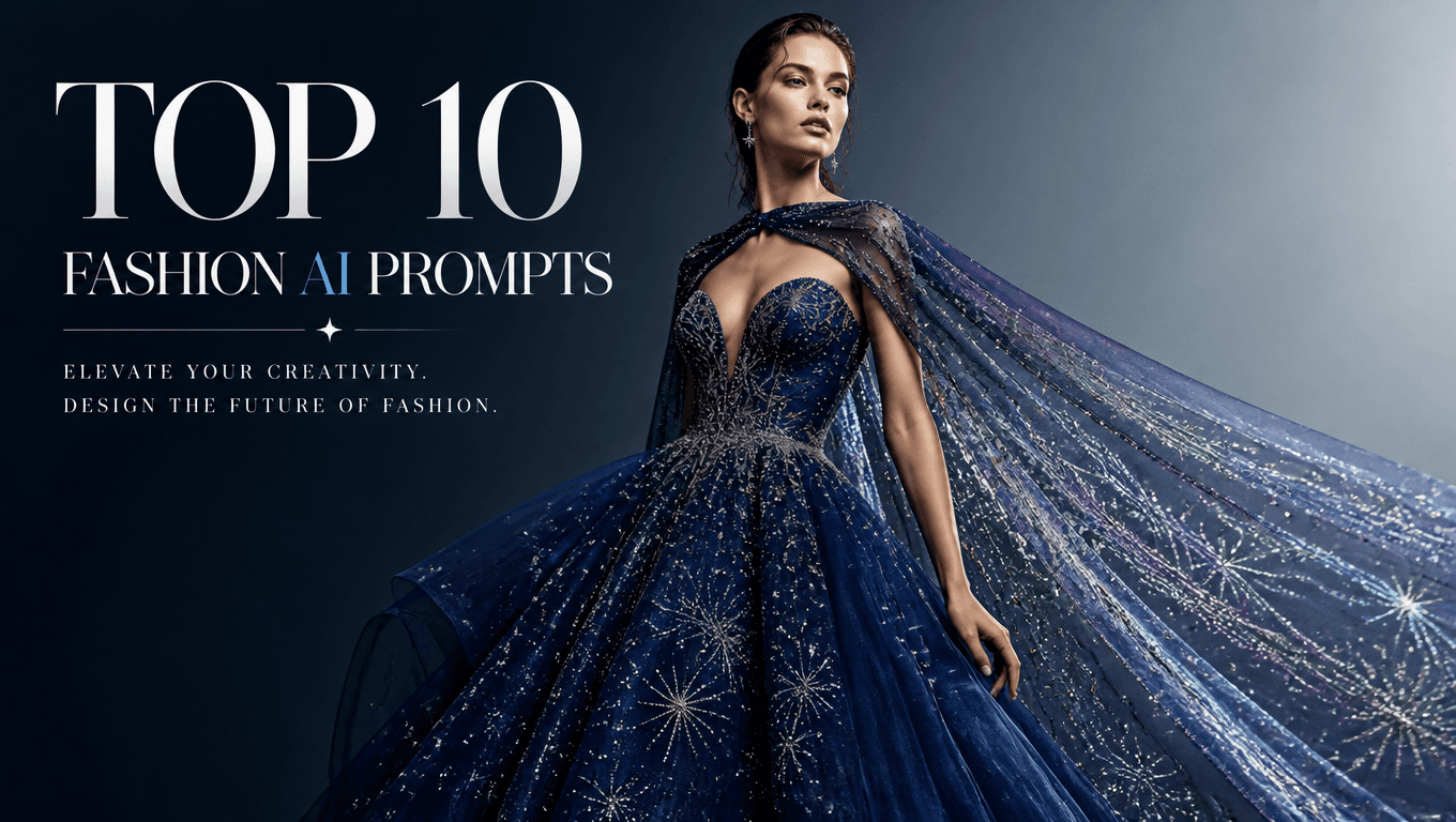 Top 10 Fashion Image Prompts Using Flux 1 AI in 2025