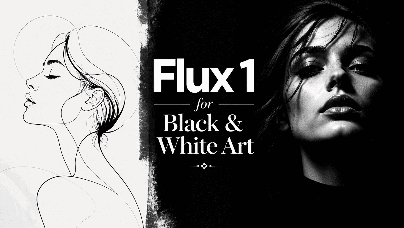 Flux 1 AI for Black and White Art: Complete Guide