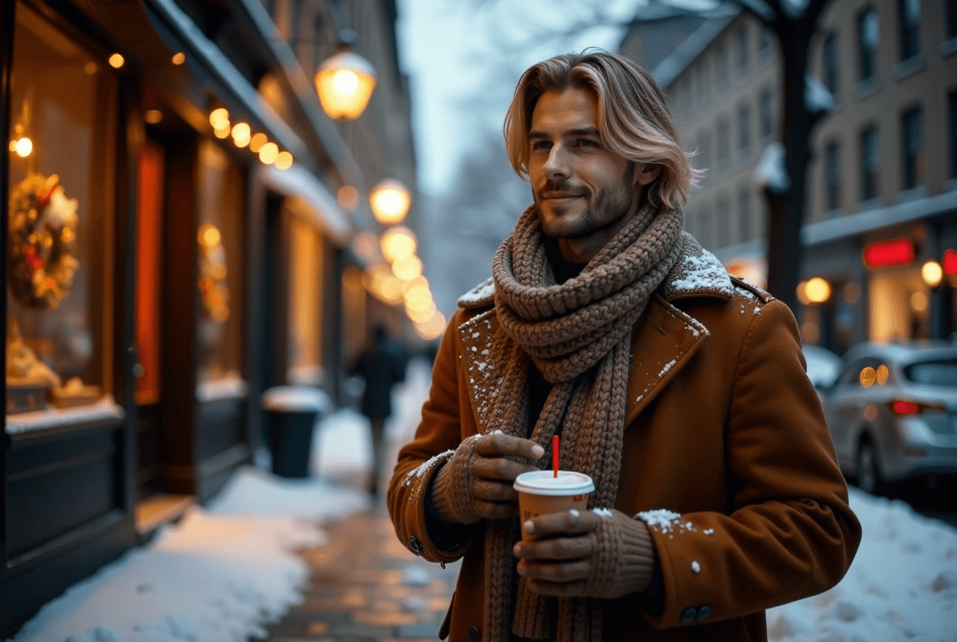 Urban Winter Stroll