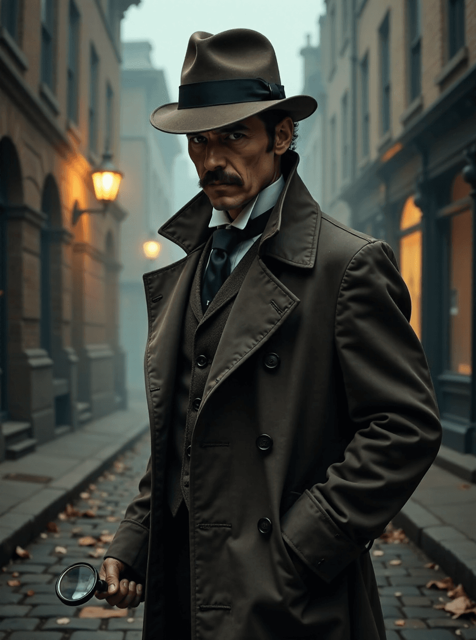 Victorian Detective Portrait