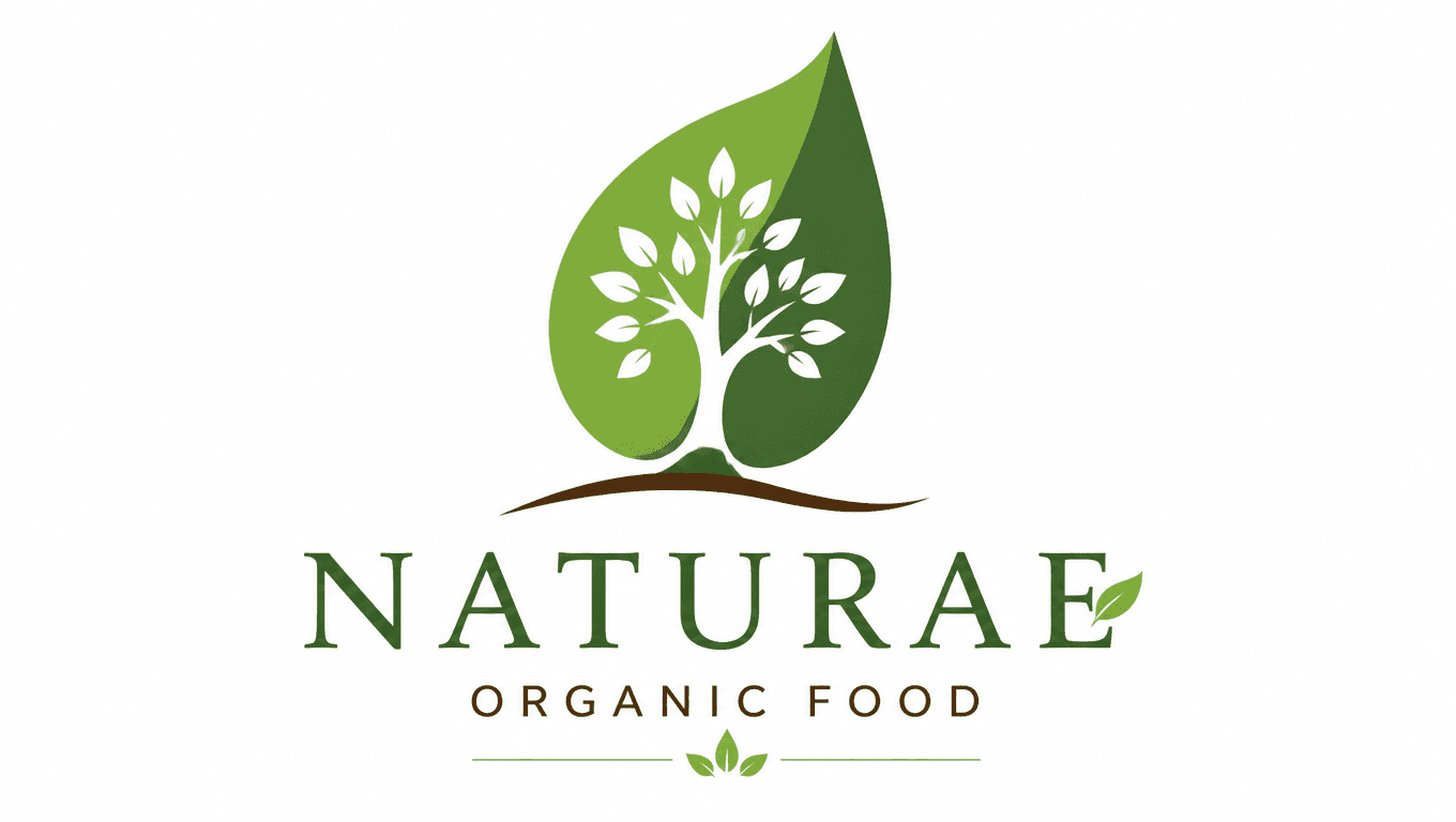 Organic Food Brand Logo