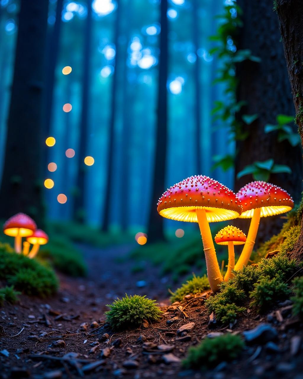 Fantasy Forest, free ai image generator example
