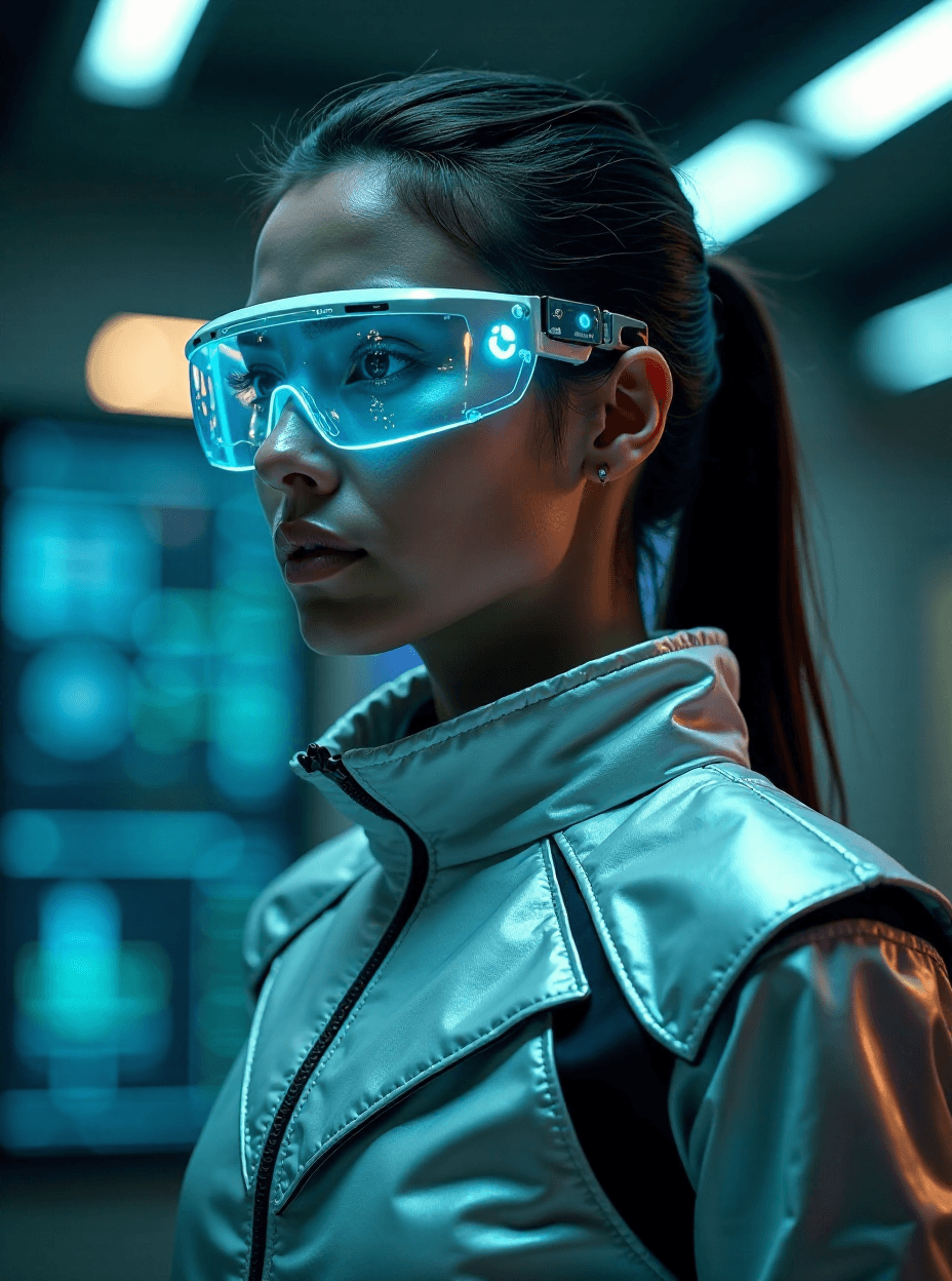 Futuristic AI Engineer