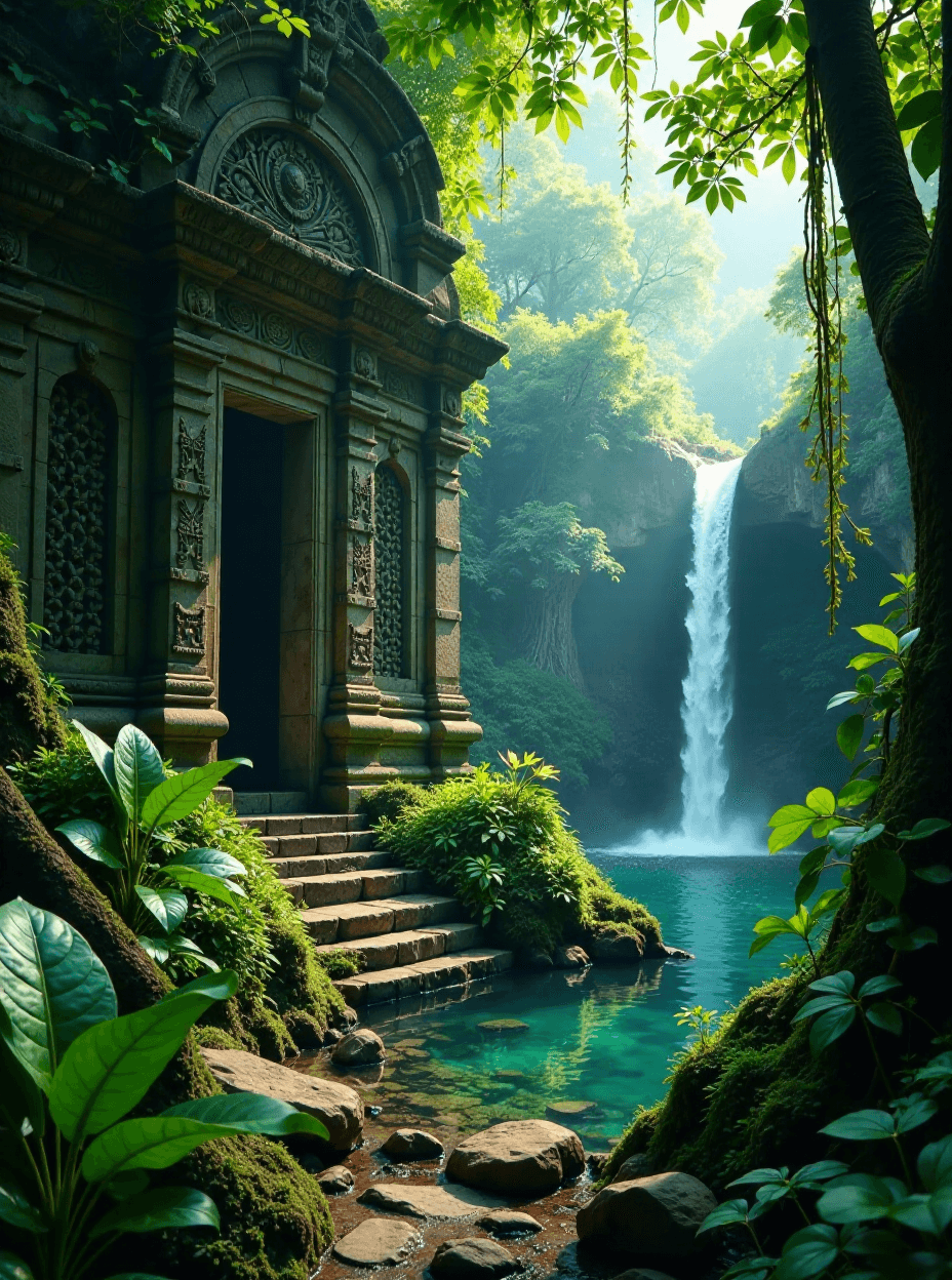 Ancient Jungle Temple