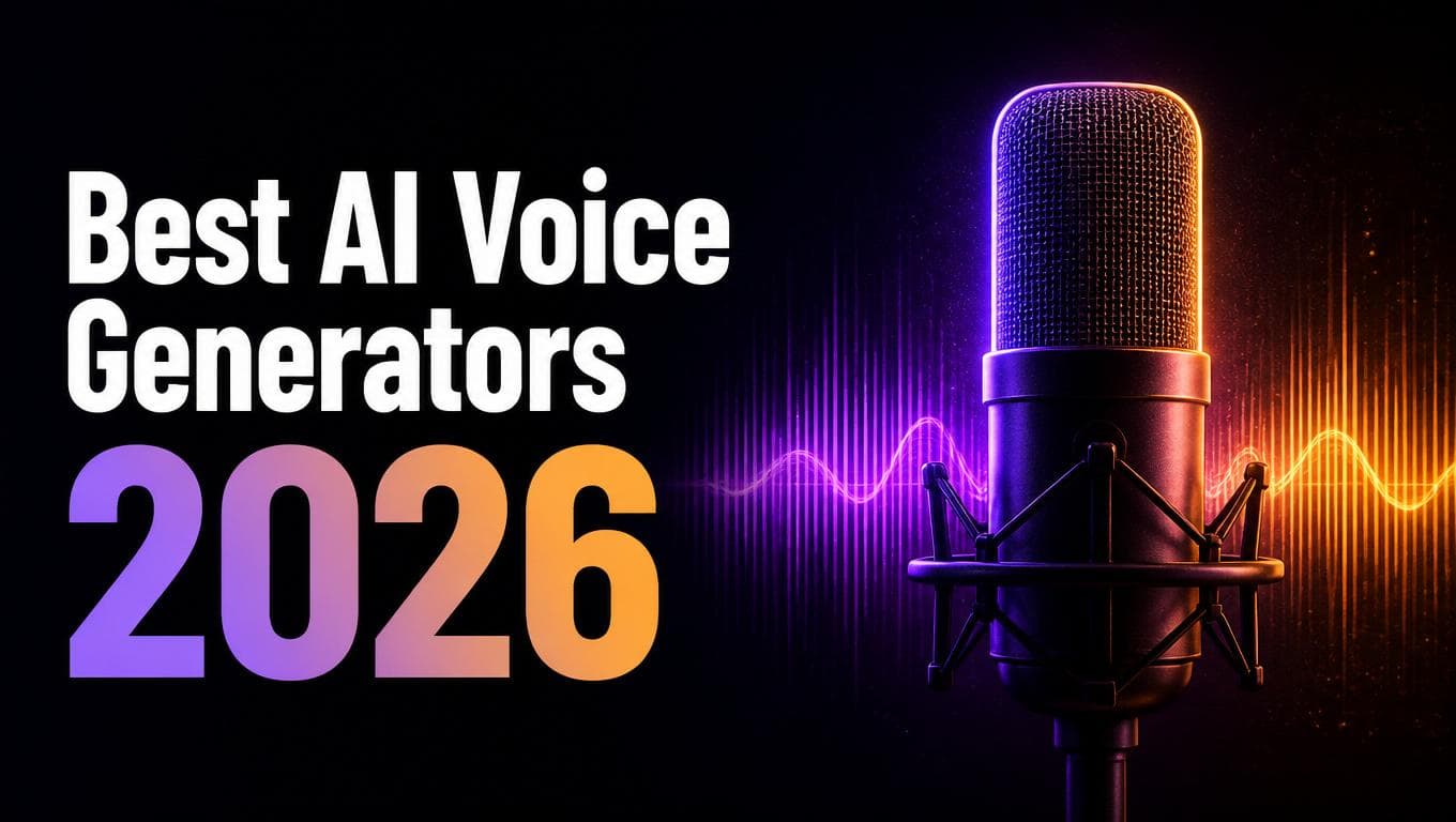 Best AI Voice Generators 2026: Top Tools