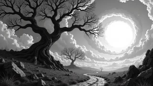Top 5 ChatGPT AI Prompts for Stunning Black and White Art