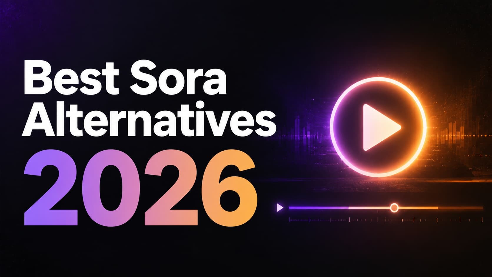 Best Sora Alternatives 2026: Top AI Video Tools