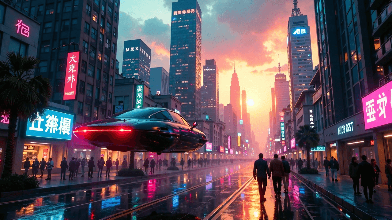Futuristic Cityscape