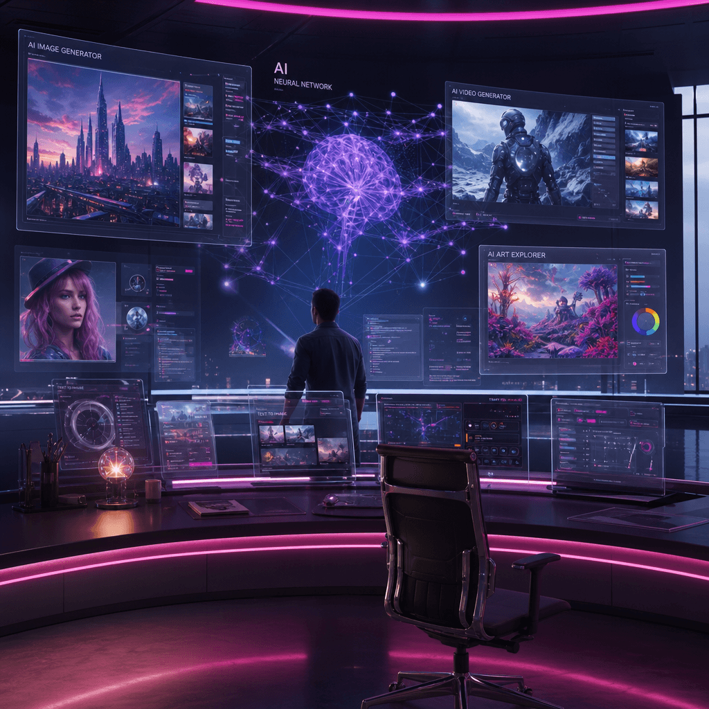 Enhance AI creative workspace
