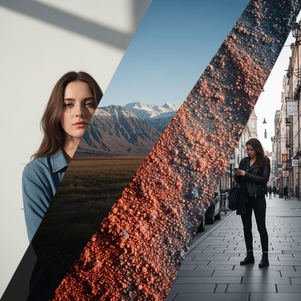 Image Reference - AI-powered tool for combine multiple images into one seamless composition using enhance ai.