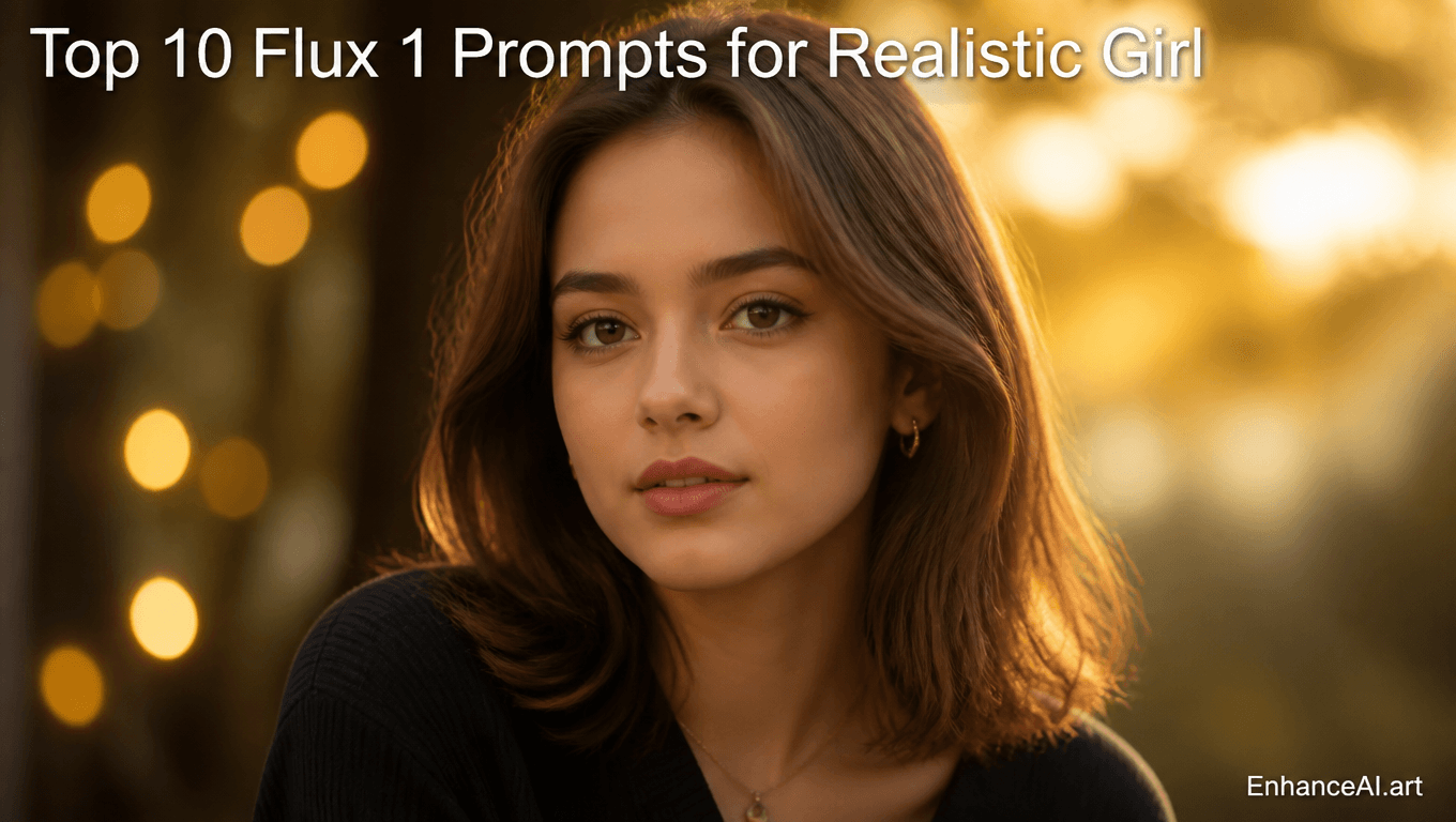Top 10 Best Flux 1 Prompts for Realistic Girl 2026