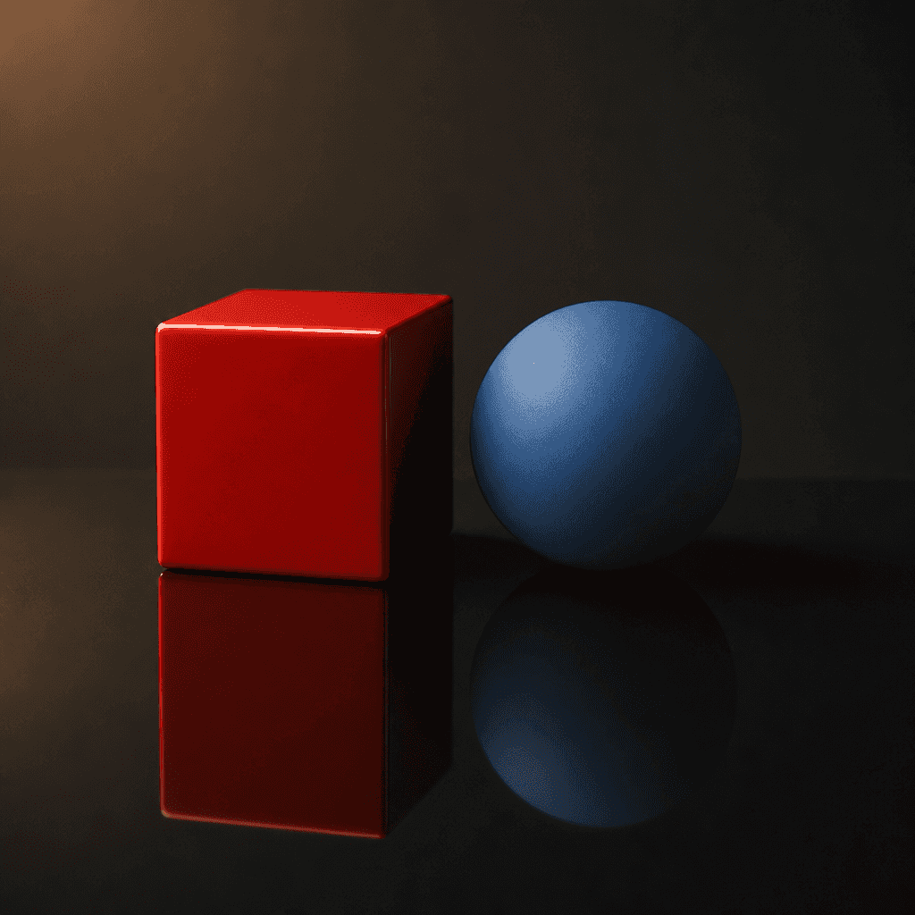 GPT Image 2 result: the same physics scene, correct but flatter