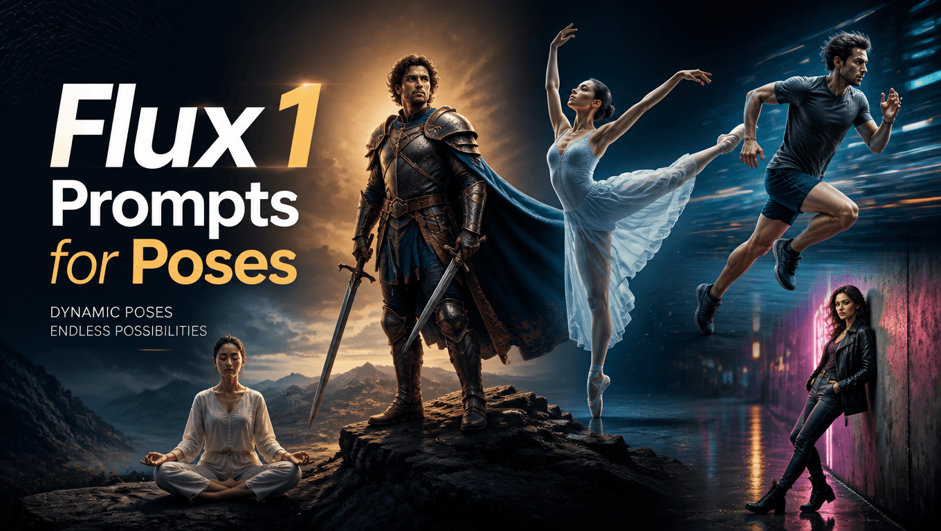 10 Best Flux 1 Prompts for Character Poses in 2025