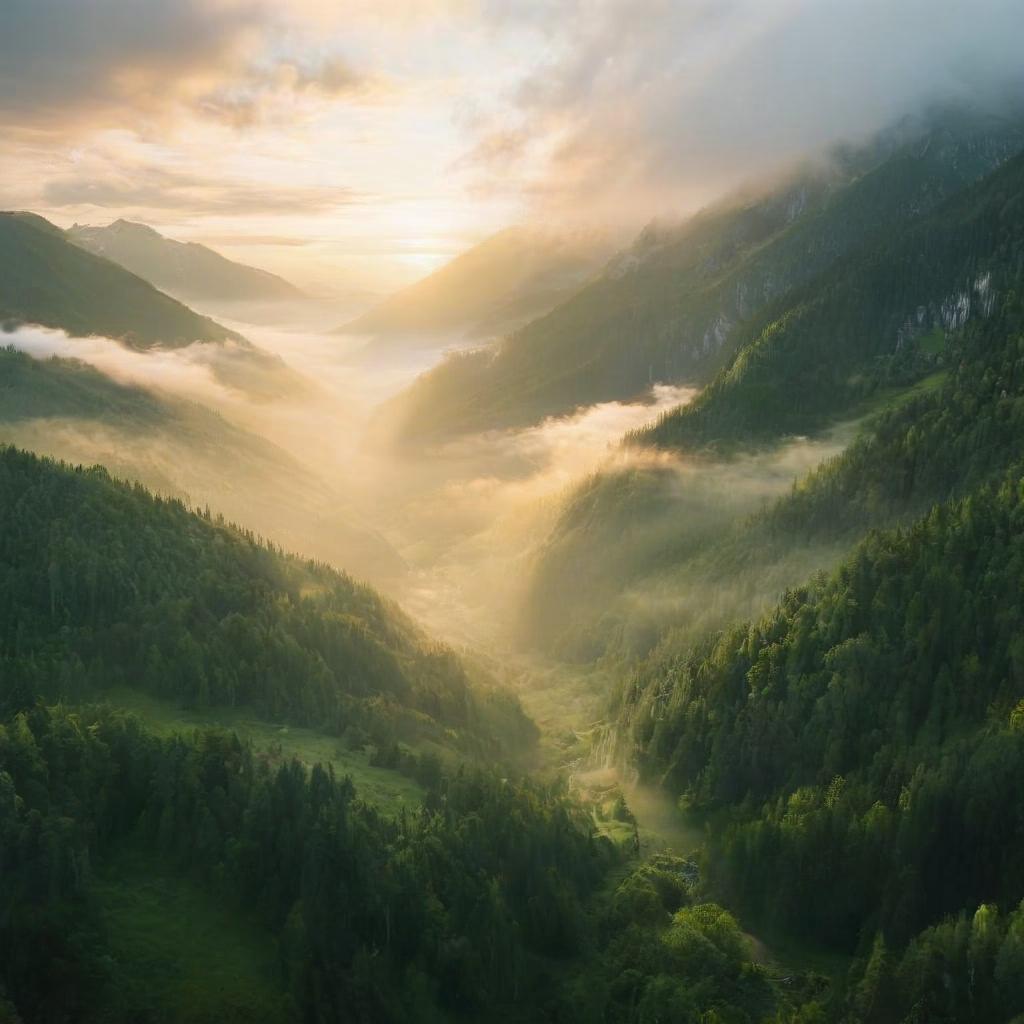 BitDance Image AI landscape generation