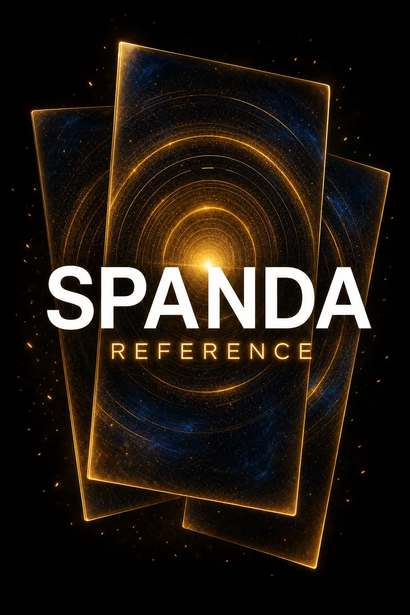 Example output from Spanda Reference