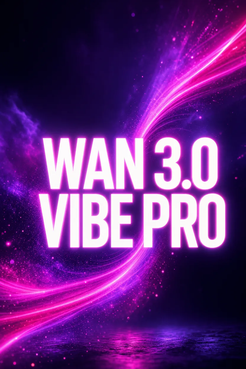 Example output from WAN 3.0 Vibe Pro