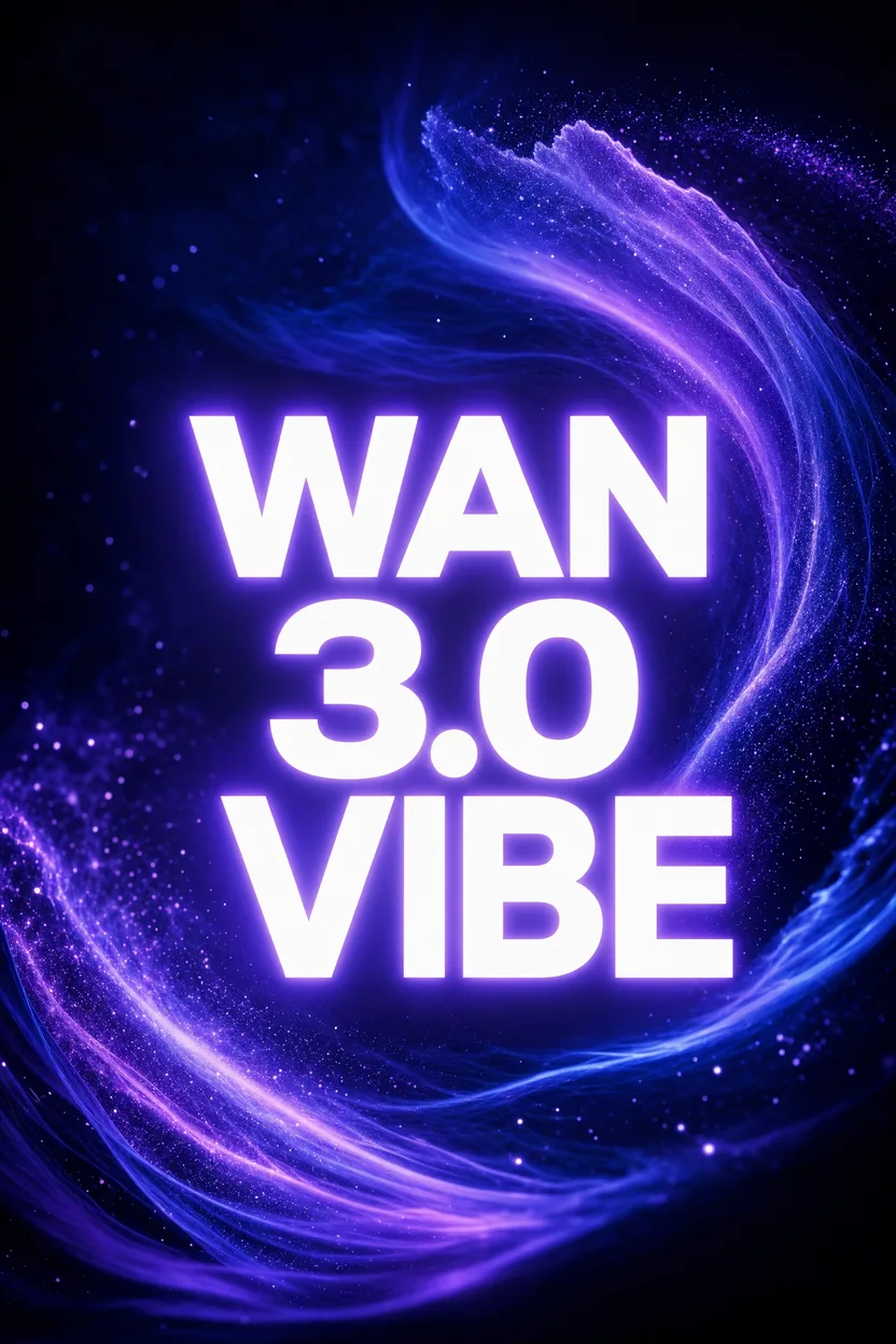 Example output from WAN 3.0 Vibe